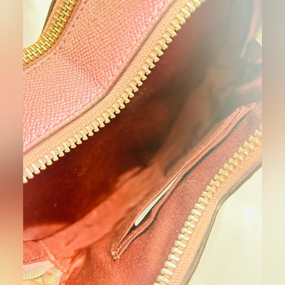 Coach Pink Metallic Heart Crossbody - Picture 7 of 10